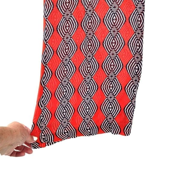 Democracy Palazzo Pants (L) Red Black White Wow - Picture 3 of 12